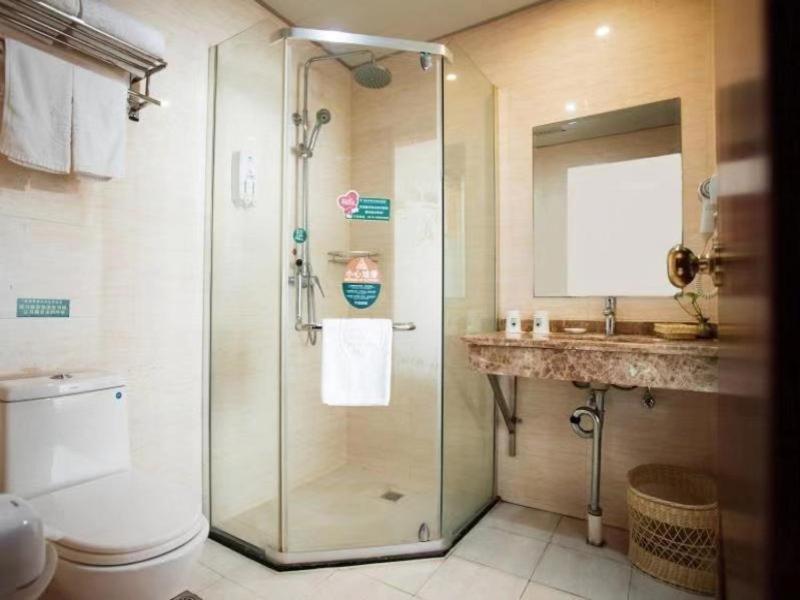 Greentree Inn Jiangsu Wuxi Dongting Leather City Express Hotel ภายนอก รูปภาพ