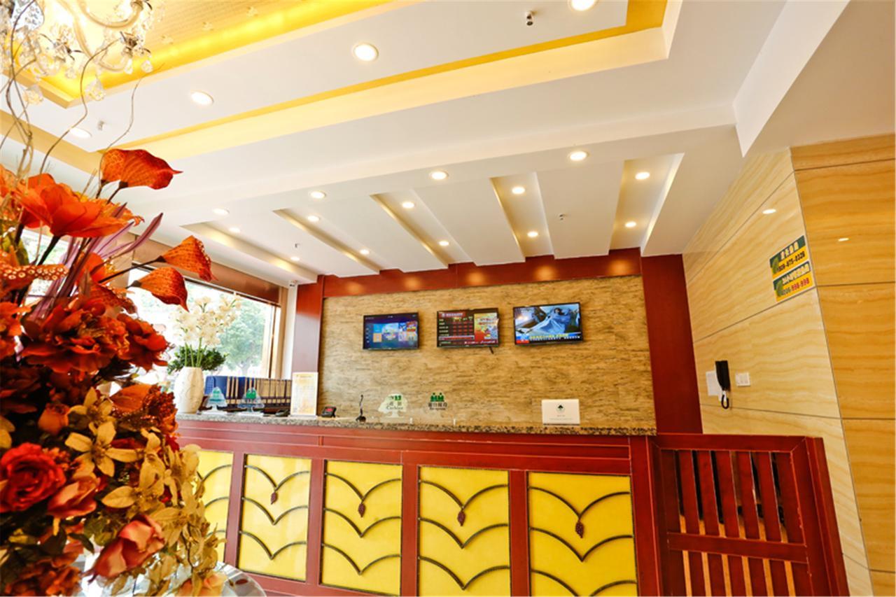 Greentree Inn Jiangsu Wuxi Dongting Leather City Express Hotel ภายนอก รูปภาพ