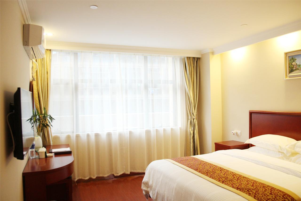 Greentree Inn Jiangsu Wuxi Dongting Leather City Express Hotel ภายนอก รูปภาพ